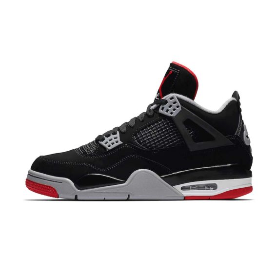  Air Jordans  4 Retro OG  ' Bred '  2019308497-060