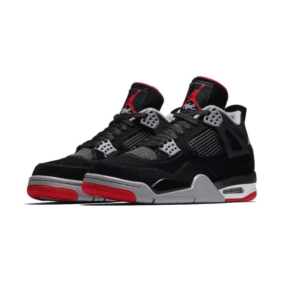 Air Jordans  4 Retro OG  ' Bred '  2019308497-060