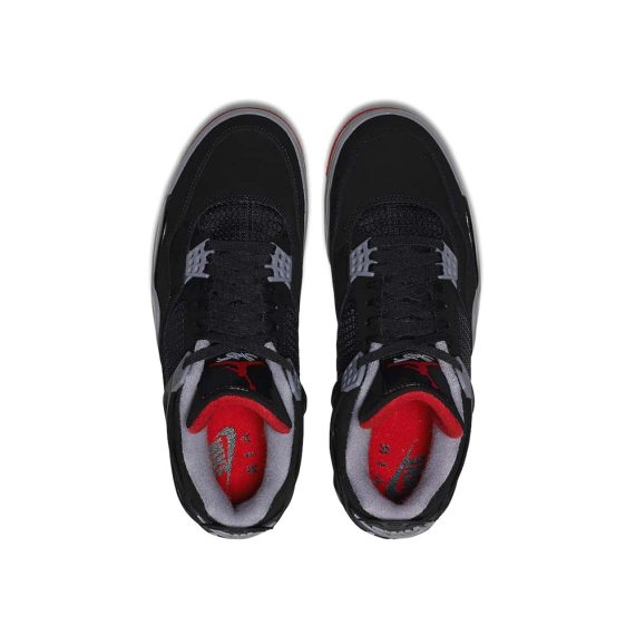  Air Jordans  4 Retro OG  ' Bred '  2019308497-060