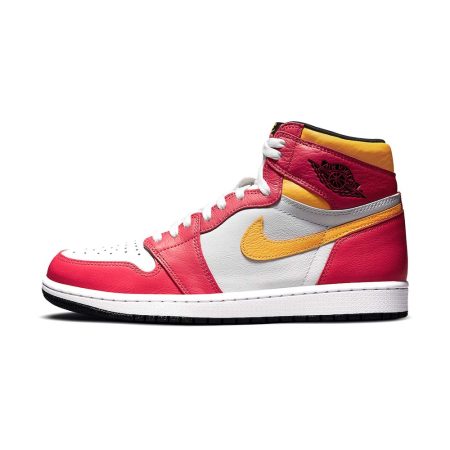  Air Jordans  1 High OG  ' Light Fusion Red ' 555088-603