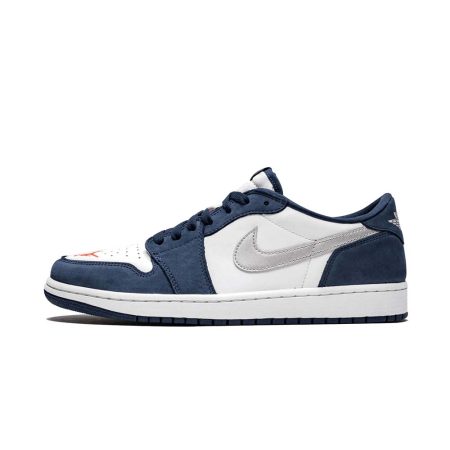 Eric Koston x  Air Jordans  1 Low SB  ' Midnight Navy ' CJ7891-400