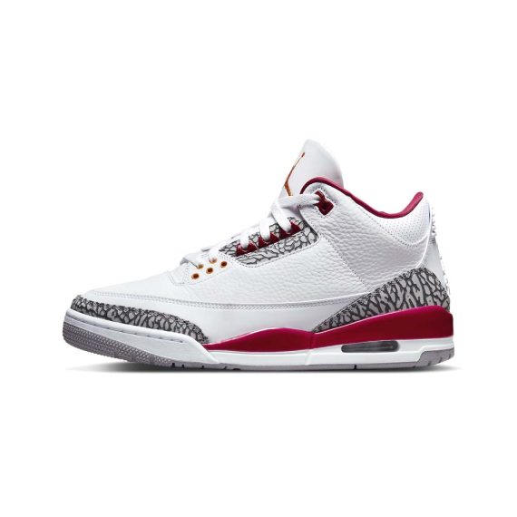  Air Jordans 3  ' Cardinal Red ' CT8532-126