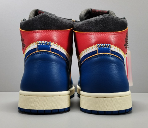  Air Jordans  1 Retro HI NRG / UN  ' Union ?C Storm Blue ' BV1300-146 photo review