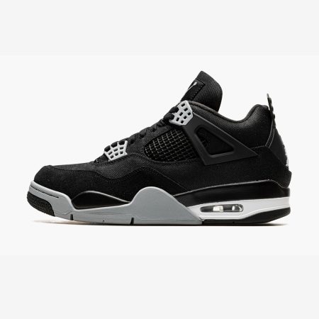  Air Jordans  4 Black CanvasDH7138 006
