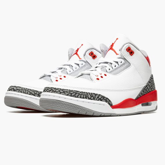  Air Jordans  3 RETRO OG Fire Red 2022 DN3707 160