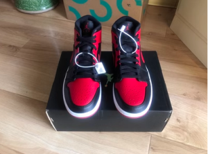  Air Jordans  1 Retro High OG  ' Banned Bred ' 555088-001 photo review