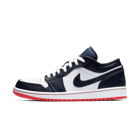  Air Jordans  1 Retro Low  ' Obsidian Ember ' 553558-481