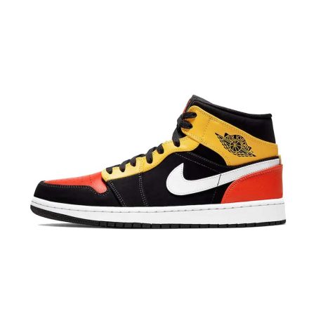  Air Jordans 1 MID SE Amarillo Orange852542-087