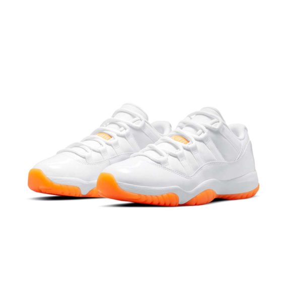  Air Jordans 11 Low WMNS  ' Bright Citrus ' AH7860-139