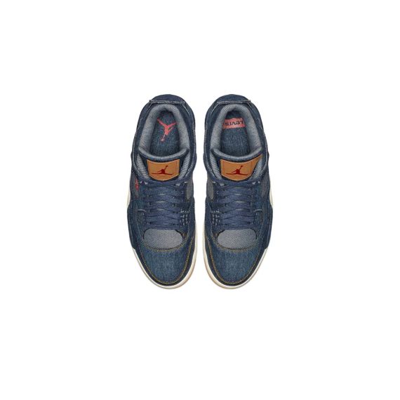  Air Jordans  4 Retro  Denim (Tag with  Logo)AO2571-401