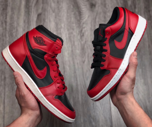  Air Jordans  1 Low  ' Reverse Bred ' 553558-606 photo review