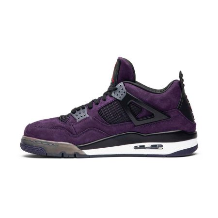  Air Jordans  4 X TRAVIS SCOTT PURPLE SUEDE308497-501
