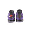 Travis Scott x  Air Jordans  4 Retro  ' Purple Suede ?C Black Midsole ' 766296-LN4