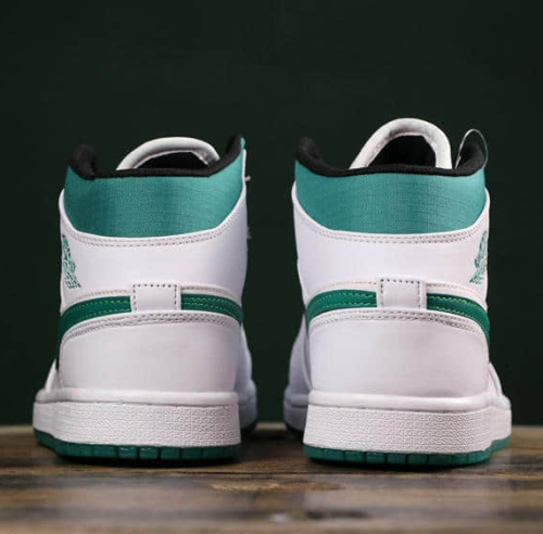  Air Jordans  1 Mid  ' Mystic Green ' CD6759-103 photo review