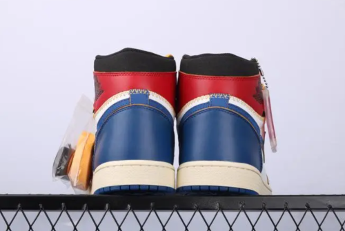  Air Jordans  1 Retro HI NRG / UN  ' Union ?C Storm Blue ' BV1300-146 photo review