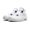  Air Jordans  4 Retro GS   ' Metallic Pack  C Purple  ' 408452-115