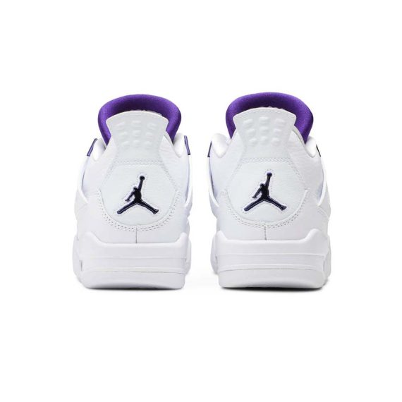  Air Jordans  4 Retro GS   ' Metallic Pack  C Purple  ' 408452-115