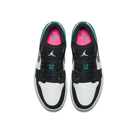  Air Jordans  1 Low  ' Mystic Green ' 553558-113
