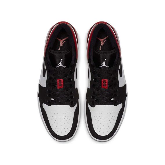 Air Jordans 1 Low ' Black Toe ' 553558-116