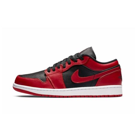  Air Jordans  1 Low  ' Reverse Bred ' 553558-606