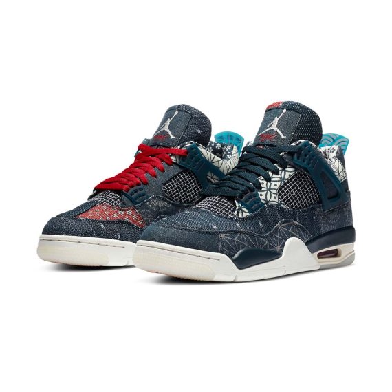  Air Jordans  4 Retro SE  ' Sashiko '  CW0898 400CW0898-400
