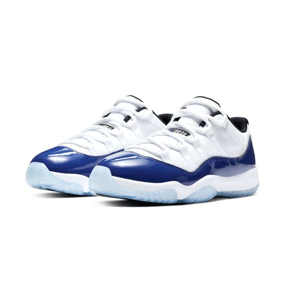  Air Jordans 11 Low WMNS  ' Concord Sketch ' AH7860-100