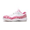  Air Jordans 11 Retro Low WMNS  ' Pink Snakeskin ' AH7860-106