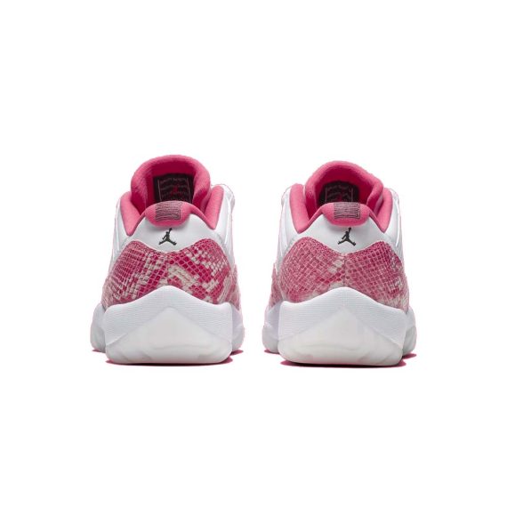  Air Jordans 11 Retro Low WMNS  ' Pink Snakeskin ' AH7860-106