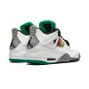  Air Jordans  4 Retro WMNS  ' Rasta ?C Lucid Green ' AQ9129-100