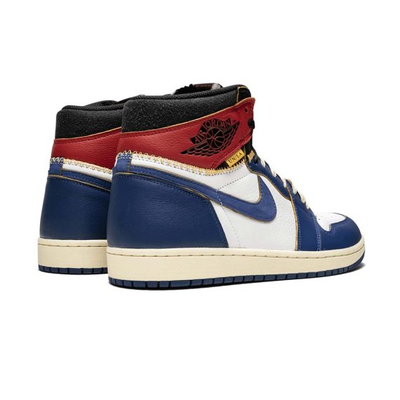  Air Jordans  1 Retro HI NRG / UN  ' Union ?C Storm Blue ' BV1300-146
