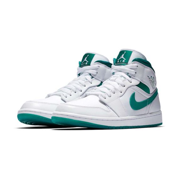  Air Jordans  1 Mid  ' Mystic Green ' CD6759-103