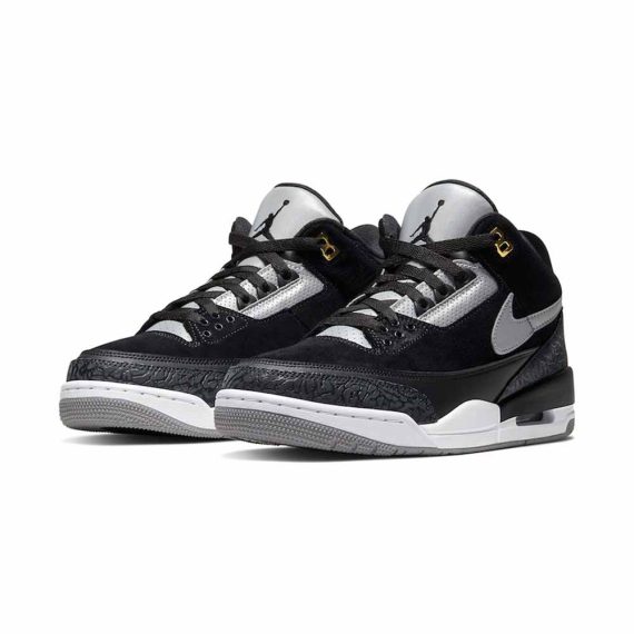  Air Jordans  3 Tinker  ' Black Cement ' CK4348-007