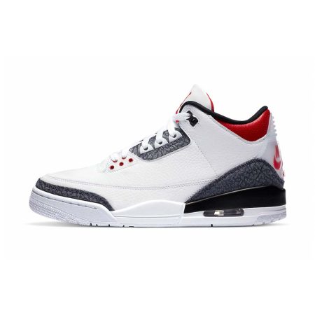  Air Jordans  3 SE Denim 'Fire Red'CZ6431-100