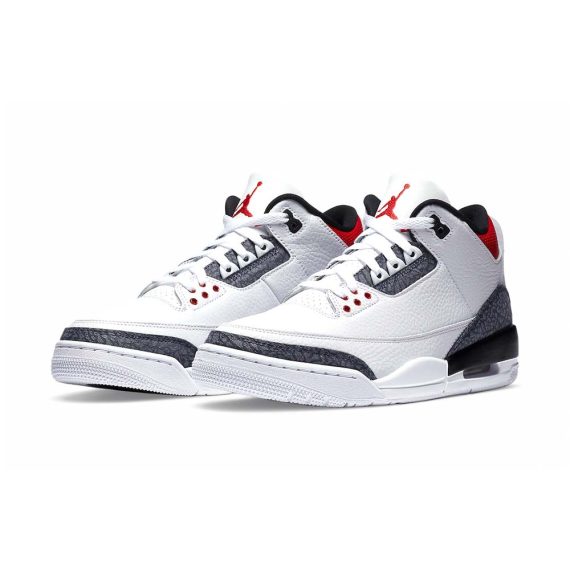  Air Jordans  3 SE Denim 'Fire Red'CZ6431-100
