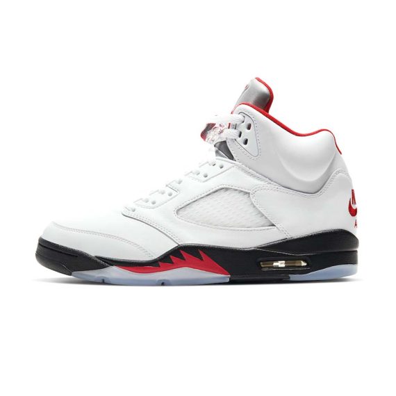 MENS  Air Jordans  5 Retro  ' Fire Red '  2020DA1911-102
