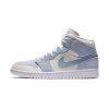  Air Jordans  1 Mid SE  ' Sail Light Blue ' DA4666-100